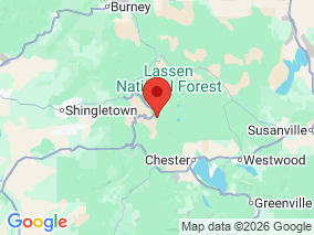 Map of Site Report: Lassen Volcanic National Park, United States of America